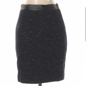 Ann Taylor Blue Pencil Skirt